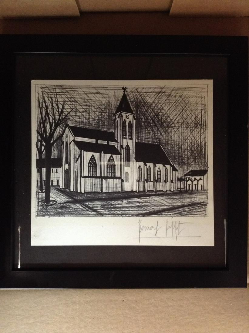 Bernard Buffet Signed Print 12.25x12.25" (1 of 1)