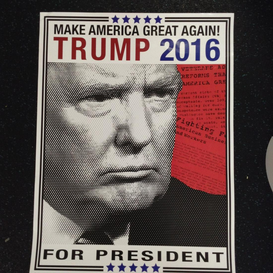Make America Great Again" Poster 24x18: Make America Great Again" Poster 24x18