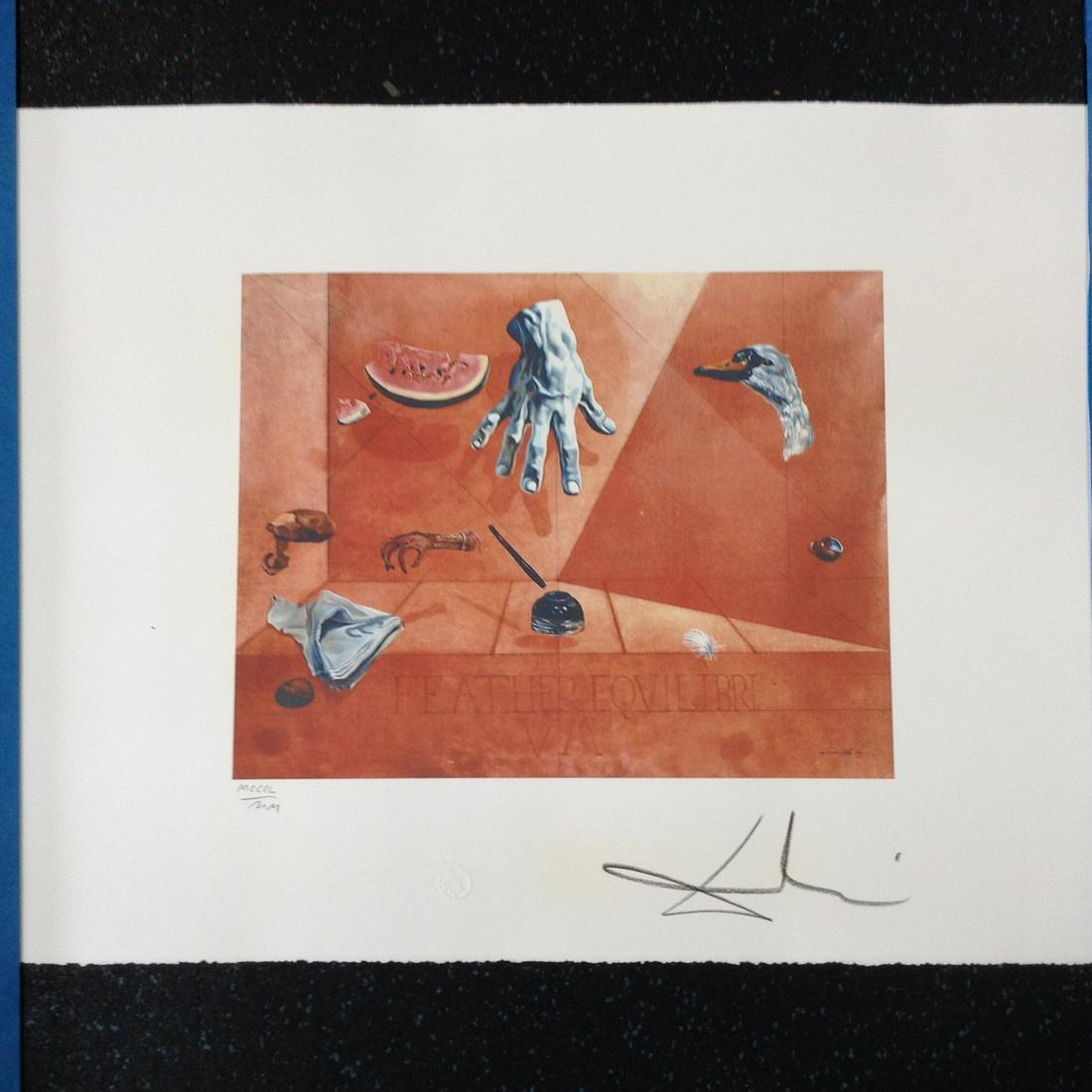 Salvador Dali Signed Litho on wove paper 25.75x19.75" (1 of 1)