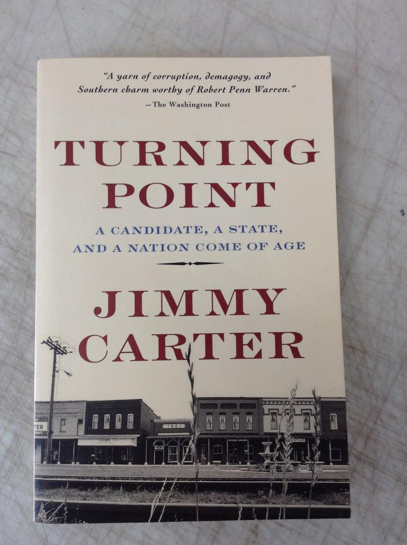 Turning Point Jimmy Carter Signed by Rosalynn Carter (1 of 2)
