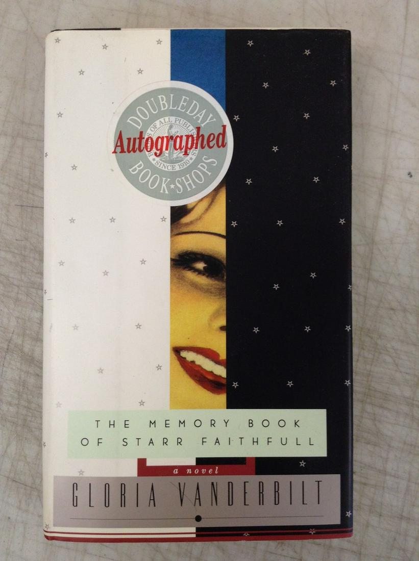 The Memory Book of Starr Faithfull Gloria Vanderbilt Signed (1 of 2)