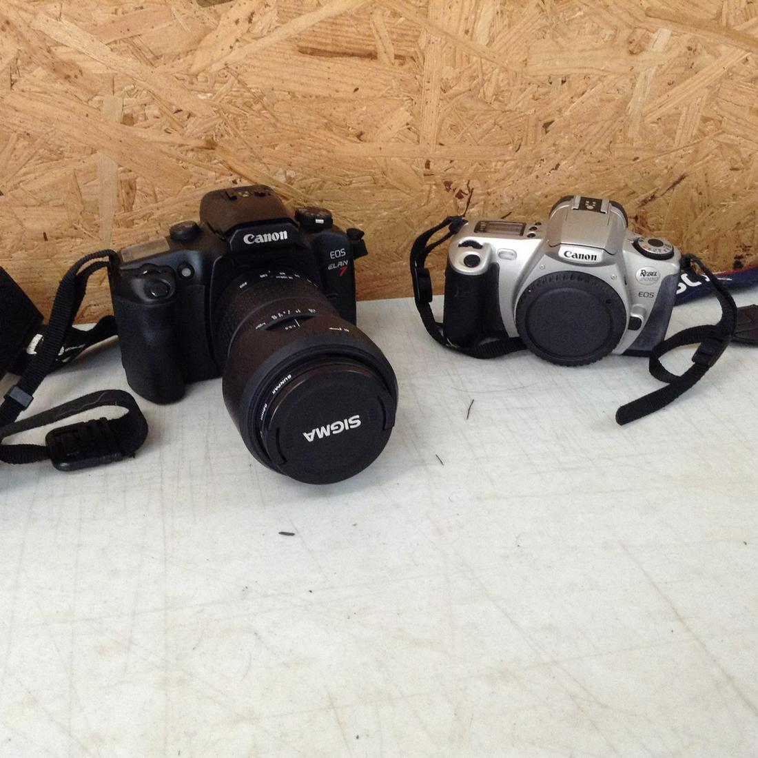 Canon EOS ELAN 7 with Sigma 28-200mm Lens and Canon EOS Rebel 2000 (1 of 1)