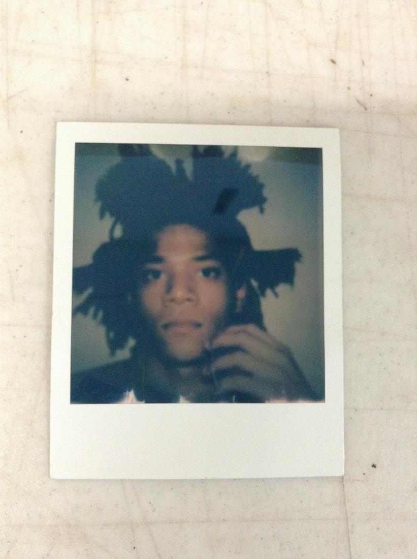 Vintage Authentic Jean Michel Basquiat Polaroid: Vintage Authentic Jean Michel Basquiat Polaroid