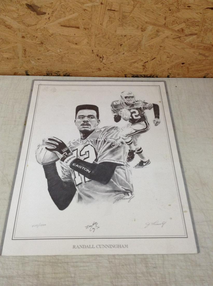 Signed and Numbered Randall Cunningham Print 16.5x20" (1 of 1)