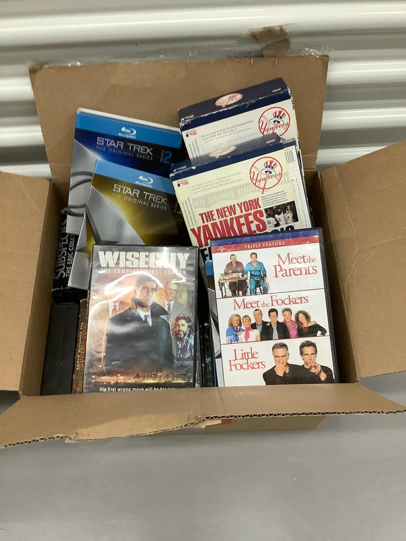 Lot of DVDs and Blu Ray Discs (1 of 1)