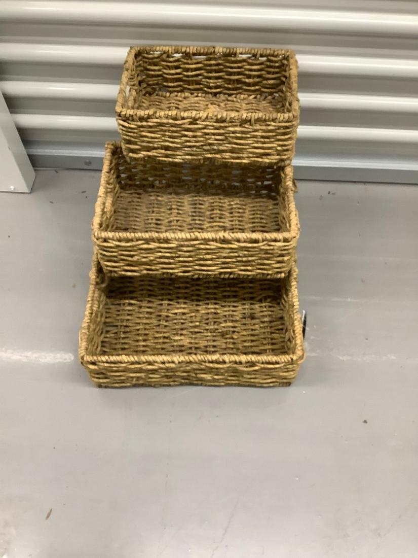 Set of 3 nesting baskets, largest 14x5.5"` (1 of 1)