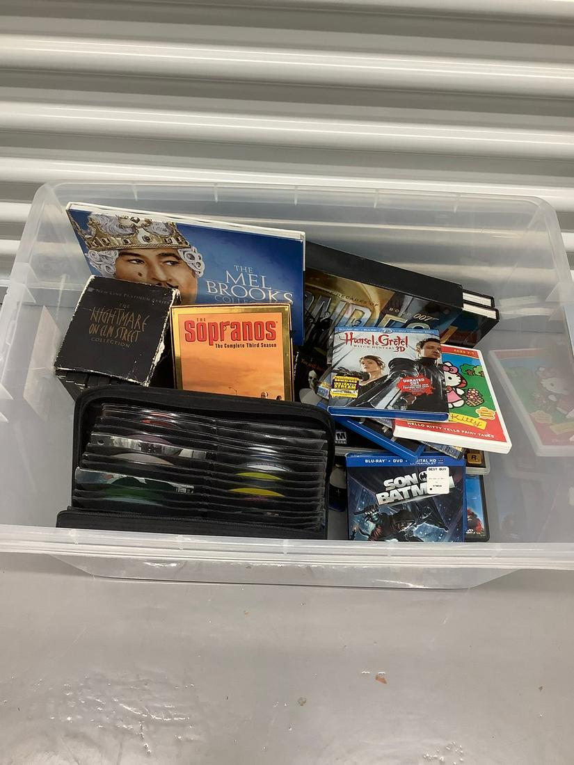 Lot of DVDs, Blu Ray Discs and more (1 of 1)
