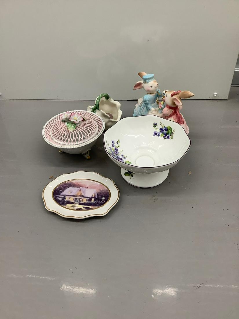 Staffordshire Candy Dish and more: Staffordshire Candy Dish and more