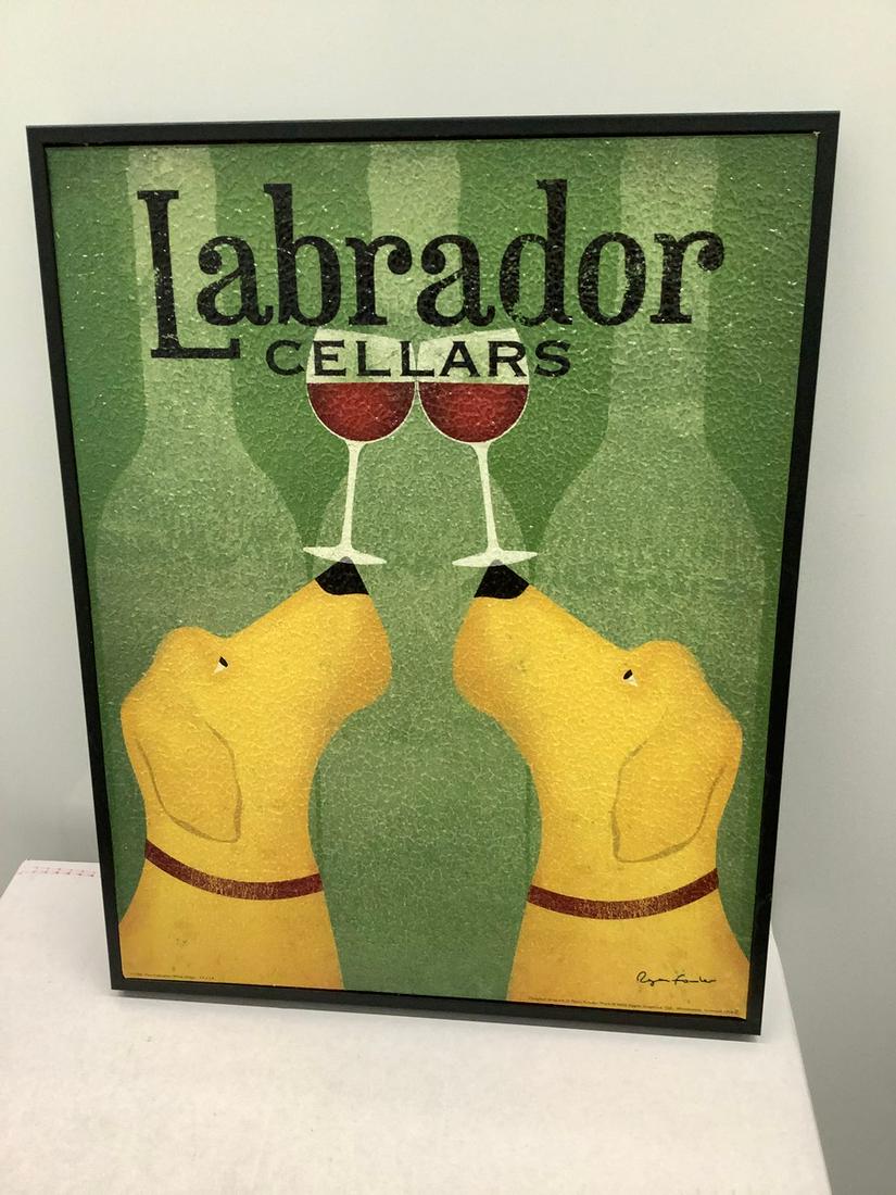 Labrador Cellars By Roger Fowler Picture 14.75x11.75: Labrador Cellars By Roger Fowler Picture 14.75x11.75