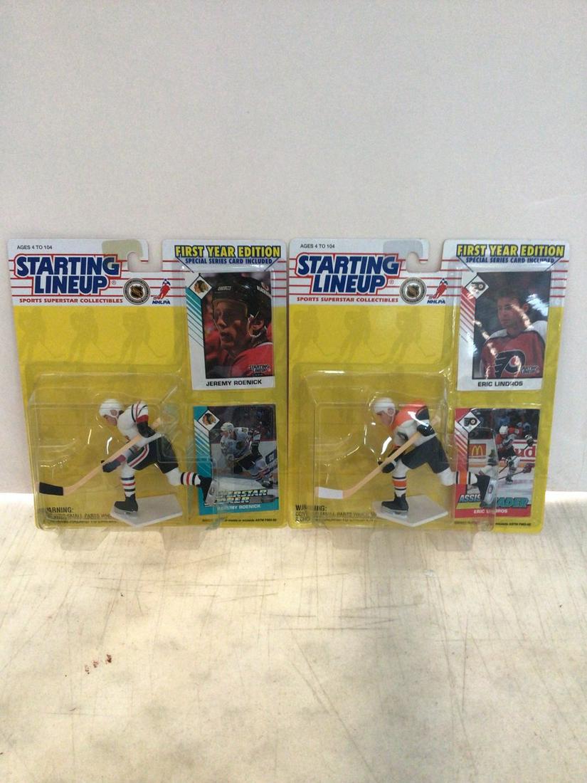 lot of two starting lineup first year addition figures sets (1 of 1)