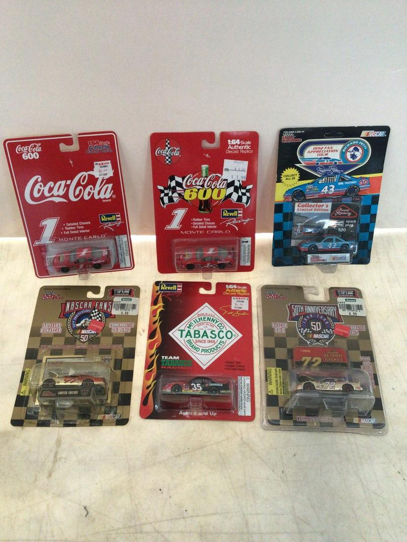 lot of coca-cola and racing champions and other cars: lot of coca-cola and racing champions and other cars