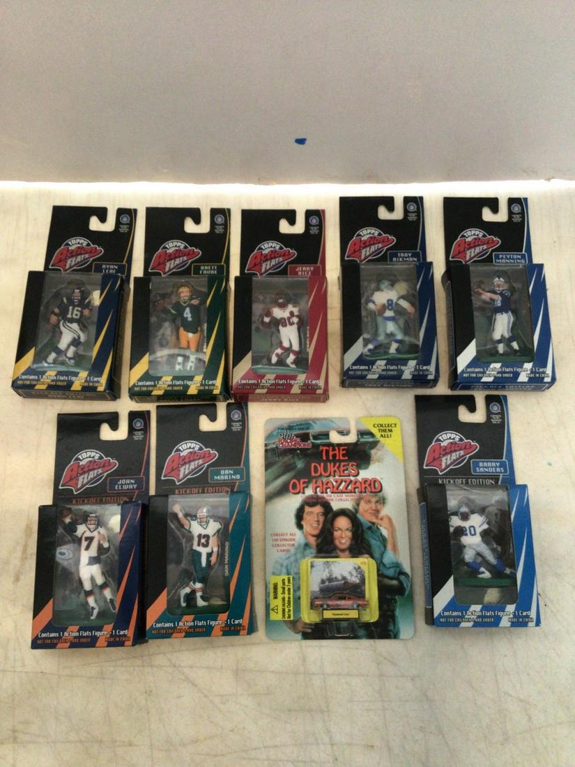 lot of various topps action flats nfl teams new in the box (1 of 1)