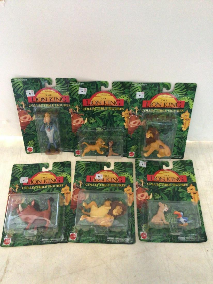 mattel the lion king action figures complete set new in box (1 of 1)