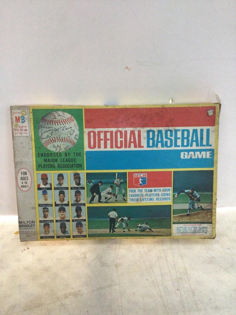 milton bradley official baseball game: milton bradley official baseball game