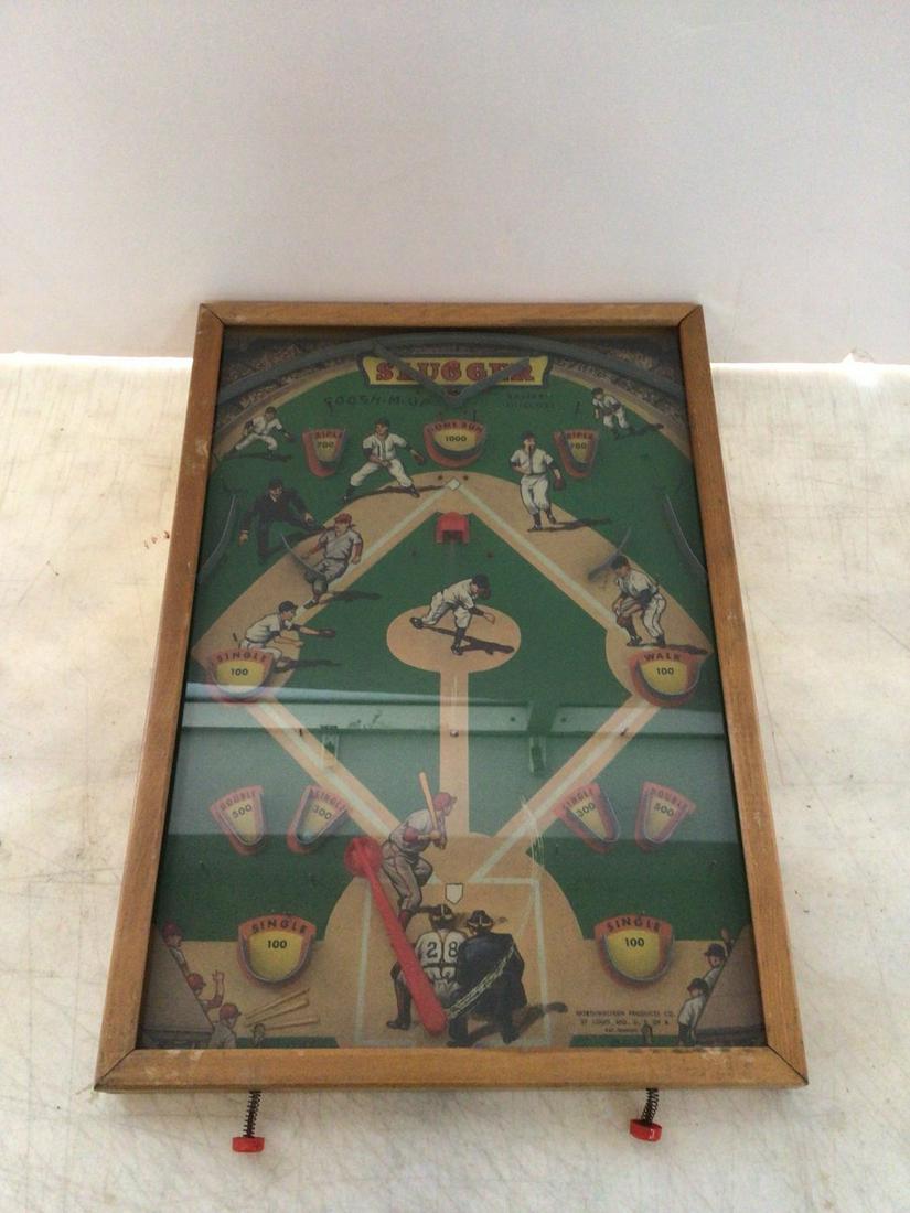 vintage slugger poosh-m-u pinball game 14x20 (1 of 1)