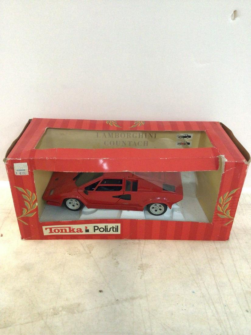Tonka Polistil Lamborghini countach car in the box (1 of 1)