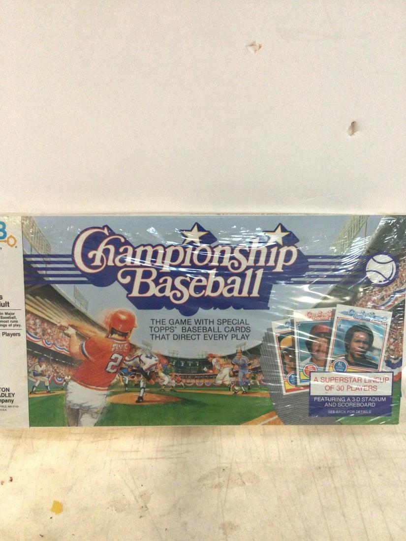 milton bradley championship baseball game partly sealed: milton bradley championship baseball game partly sealed