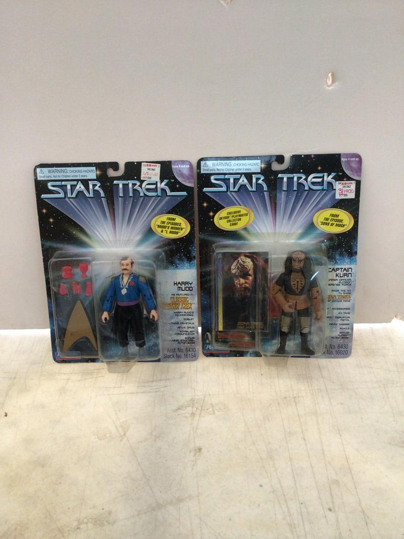 Star Treck Figures Harry Mudd and Captain Kurn: Star Treck Figures Harry Mudd and Captain Kurn