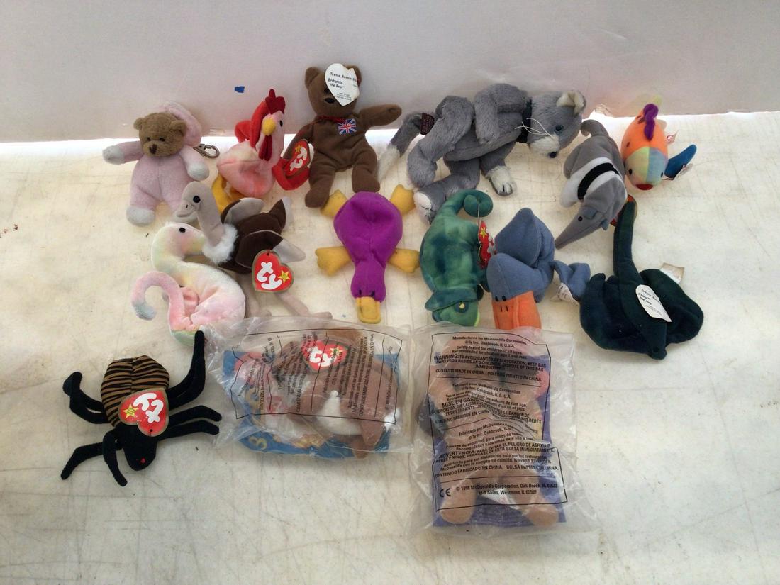 Lot of Miniature Beanie Babies (1 of 1)