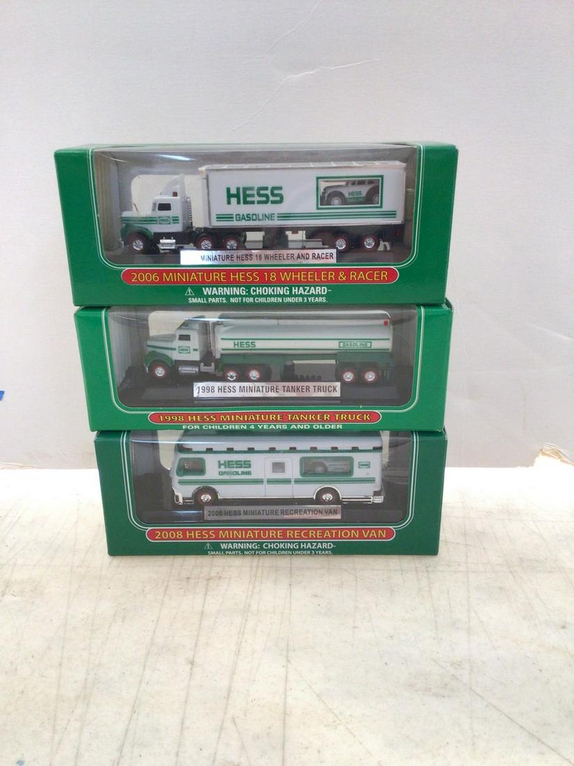 Hess Collectible 1998, 2006, 2008 Miniatures: Hess Collectible 1998, 2006, 2008 Miniatures