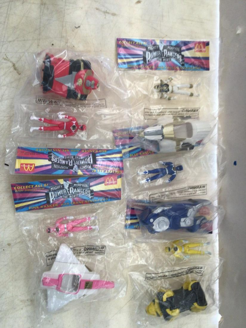Mighty Morphin Power Rangers McDonald Collectible Toys: Mighty Morphin Power Rangers McDonald Collectible Toys