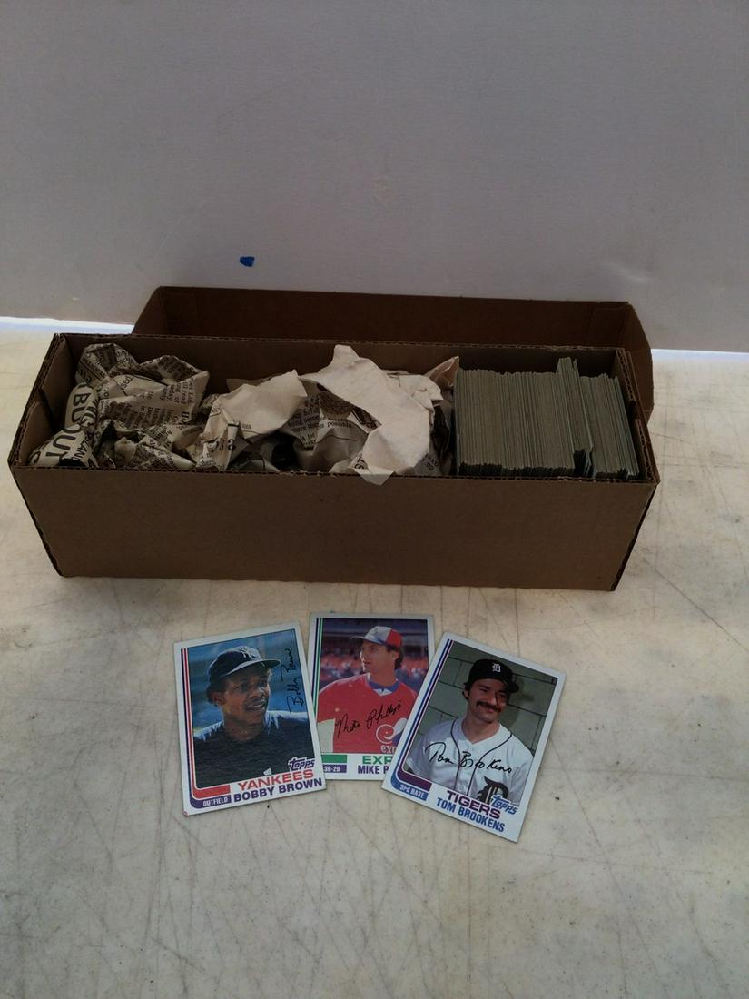 Topps 1982 Baseball Cards (1 of 1)