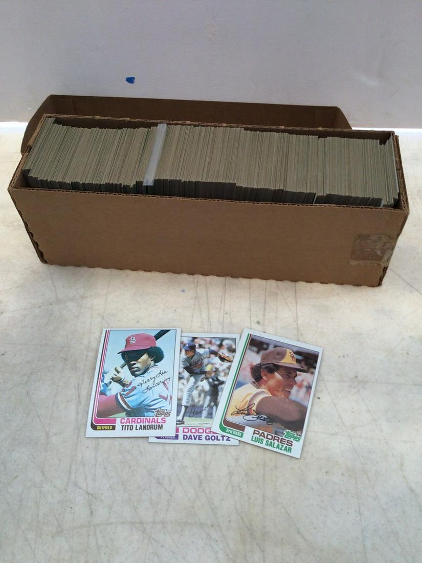 Topps 1982 Baseball Cards (1 of 1)