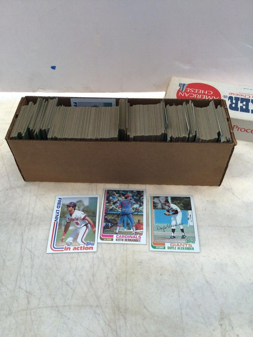 Topps 1982 Baseball Cards (1 of 1)