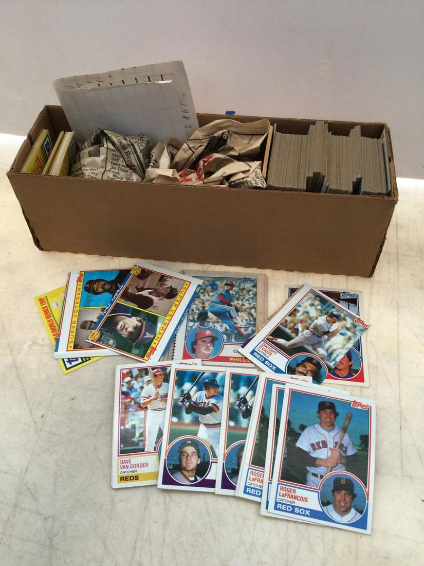 Topps 1983 Baseball Cards: Topps 1983 Baseball Cards