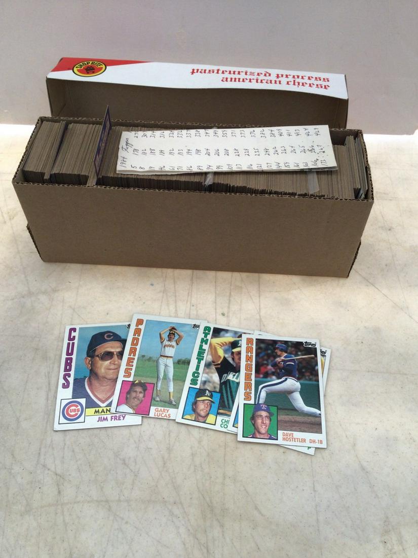 Topps 1984 Baseball Cards: Topps 1984 Baseball Cards