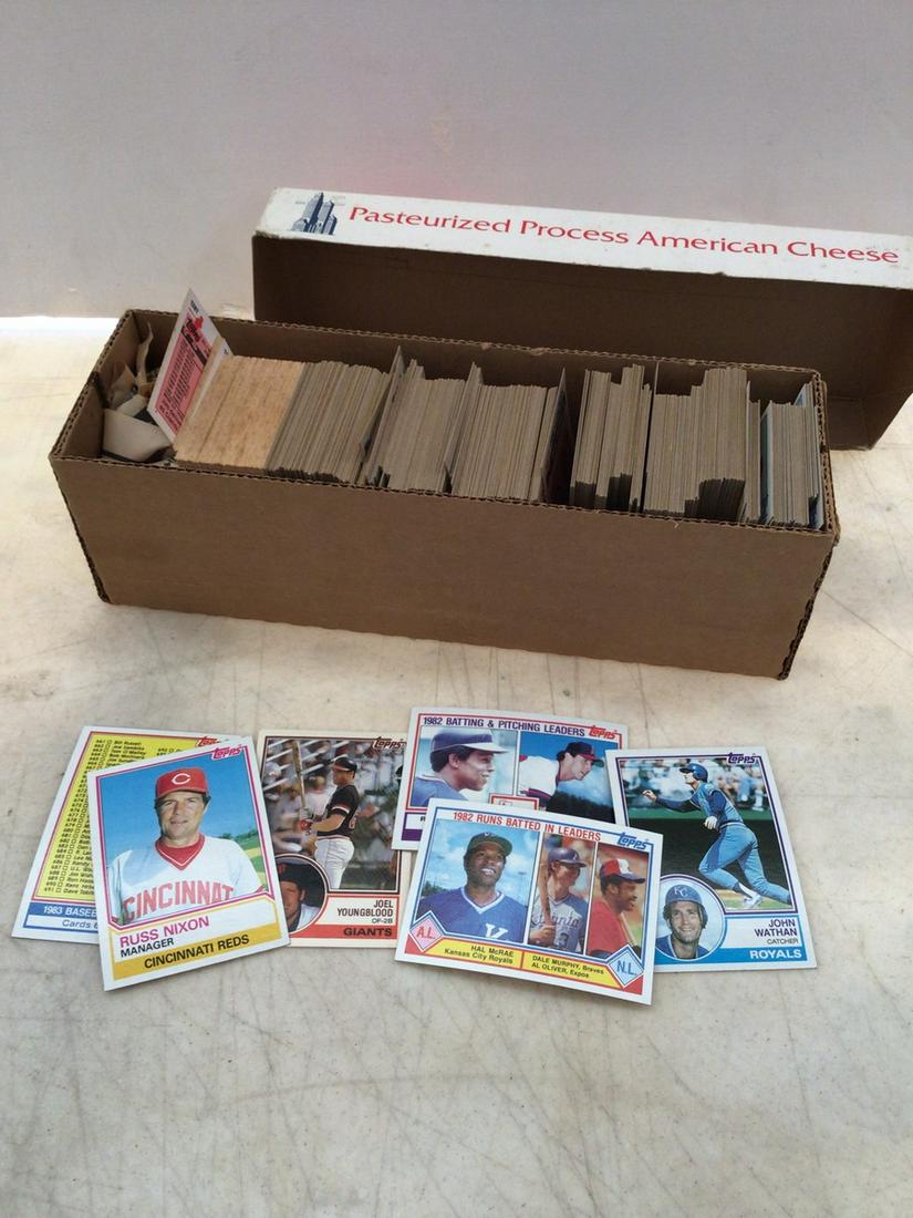 Topps 1983 Baseball Cards: Topps 1983 Baseball Cards