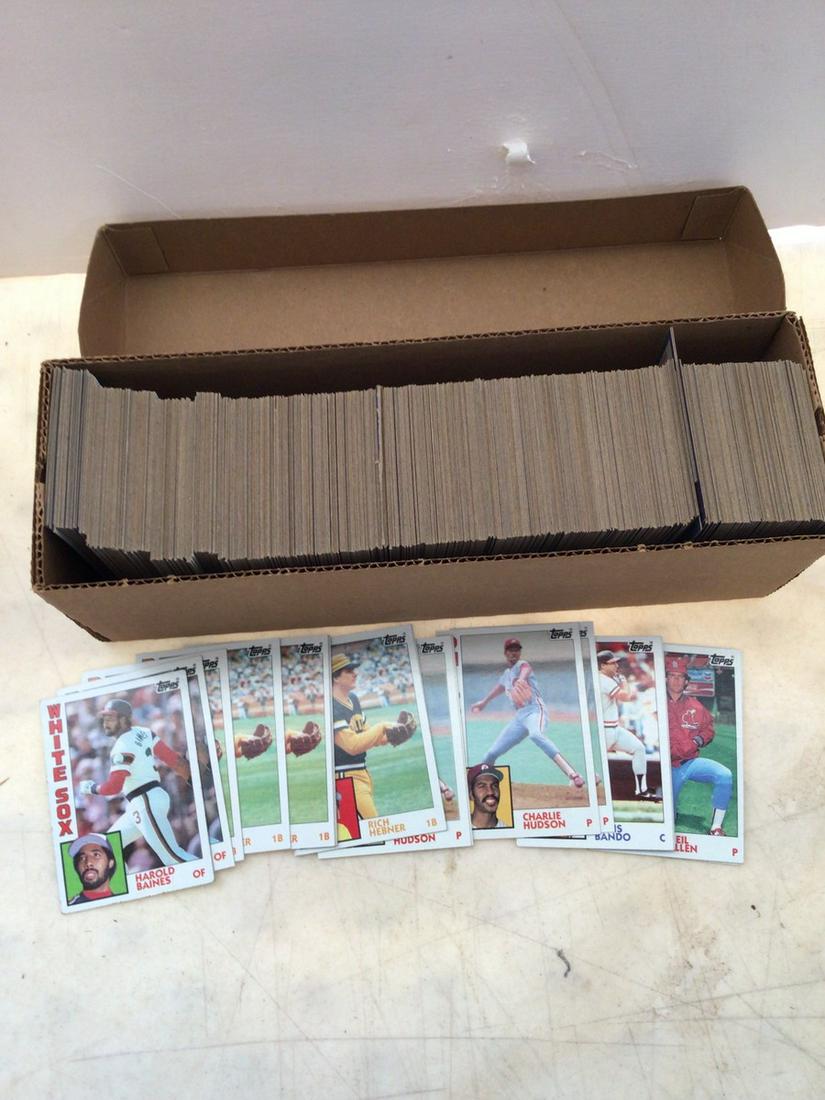 Topps 1984 Baseball Cards: Topps 1984 Baseball Cards