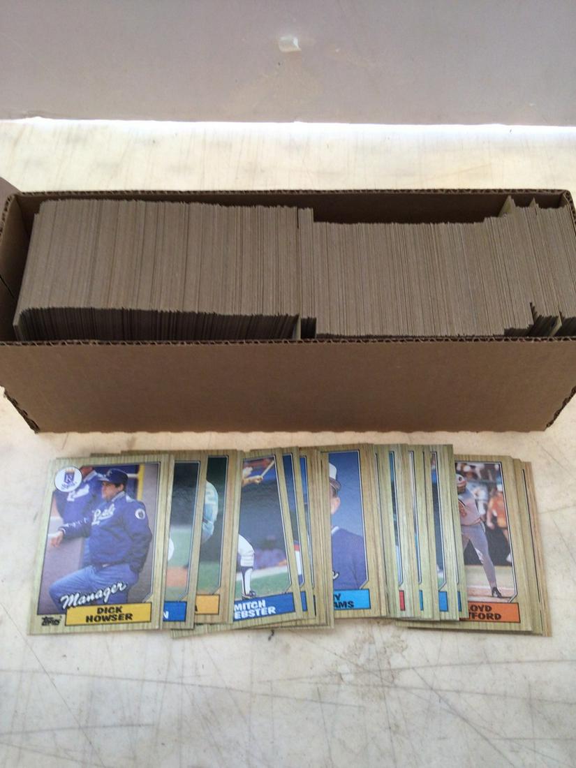 Topps 1987 Baseball Cards: Topps 1987 Baseball Cards