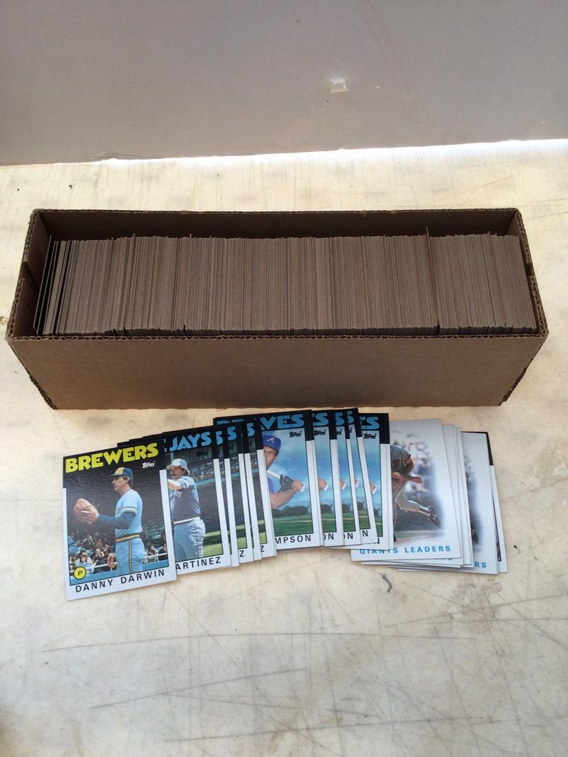 Topps 1986 Baseball Cards (1 of 1)
