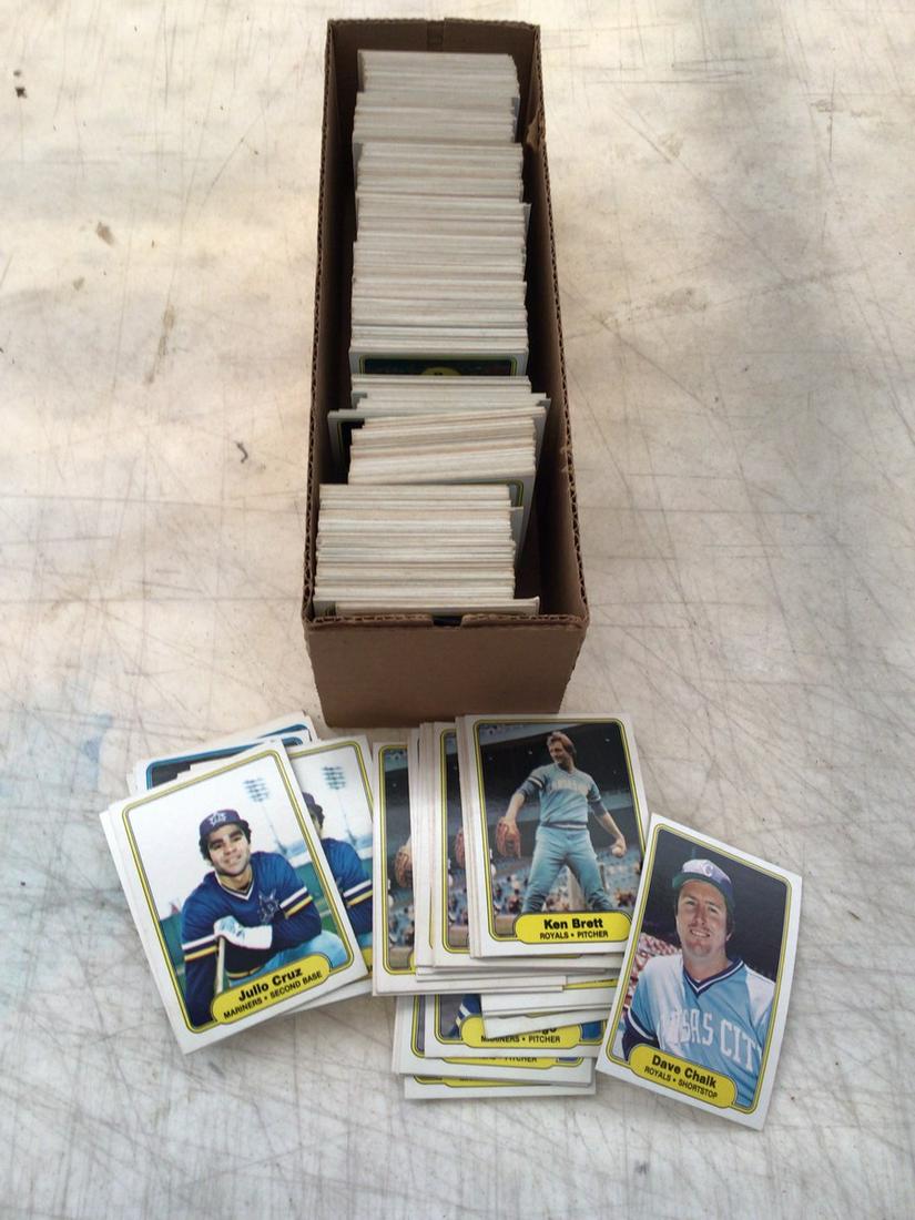 1982 Fleer baseball cards (1 of 1)