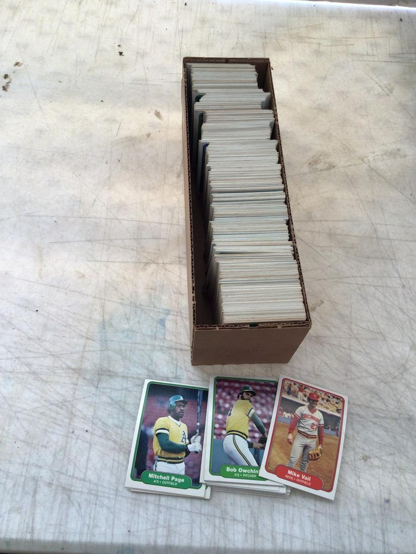 1982 Fleer baseball cards (1 of 1)