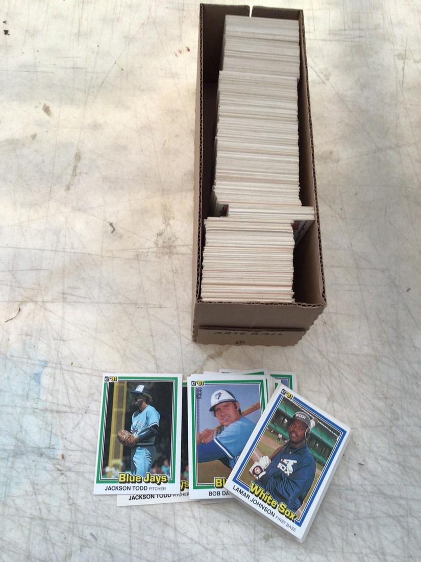 1981 Donruss baseball cards Box 1 (1 of 1)