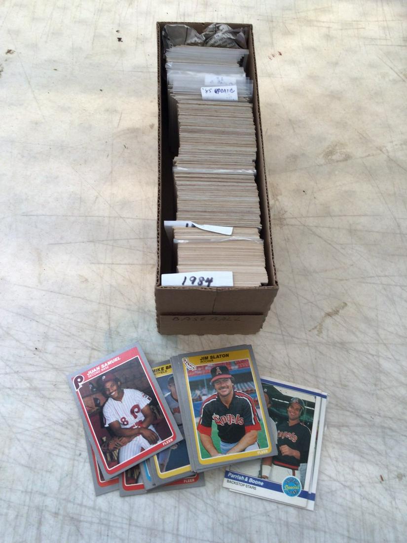 1985 Fleer baseball cards (1 of 1)