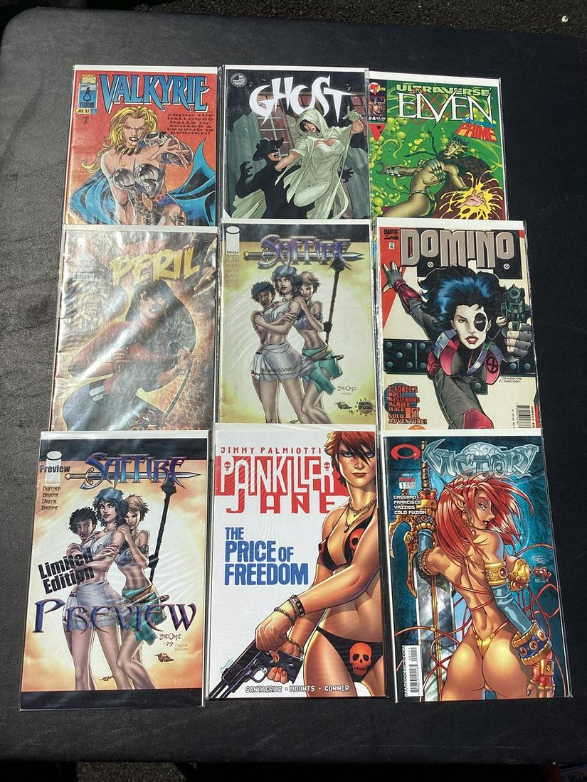 Lot of Limited Edition Preview Comic, Graphic Novel and more (1 of 1)
