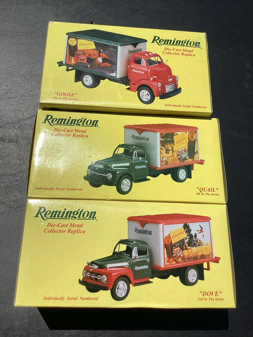Three Remington Die Cast "Game Bird Series" in the  boxes (1 of 1)
