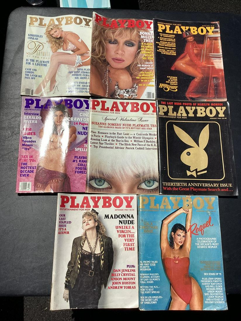 Large lot of Vintage Playboy - Most Celebrity: Large lot of Vintage Playboy - Most Celebrity