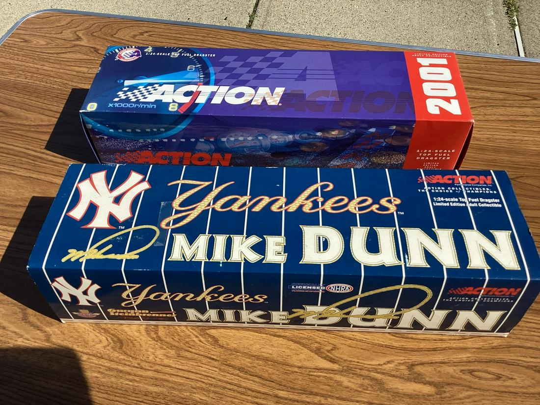 NY Yankees Mike Dunn Limited Edition Numbered Mac Tools 1 of 3000 2001 Dragster New in Box: NY Yankees Mike Dunn Limited Edition Numbered Mac Tools 1 of 3000 2001 Dragster New in Box