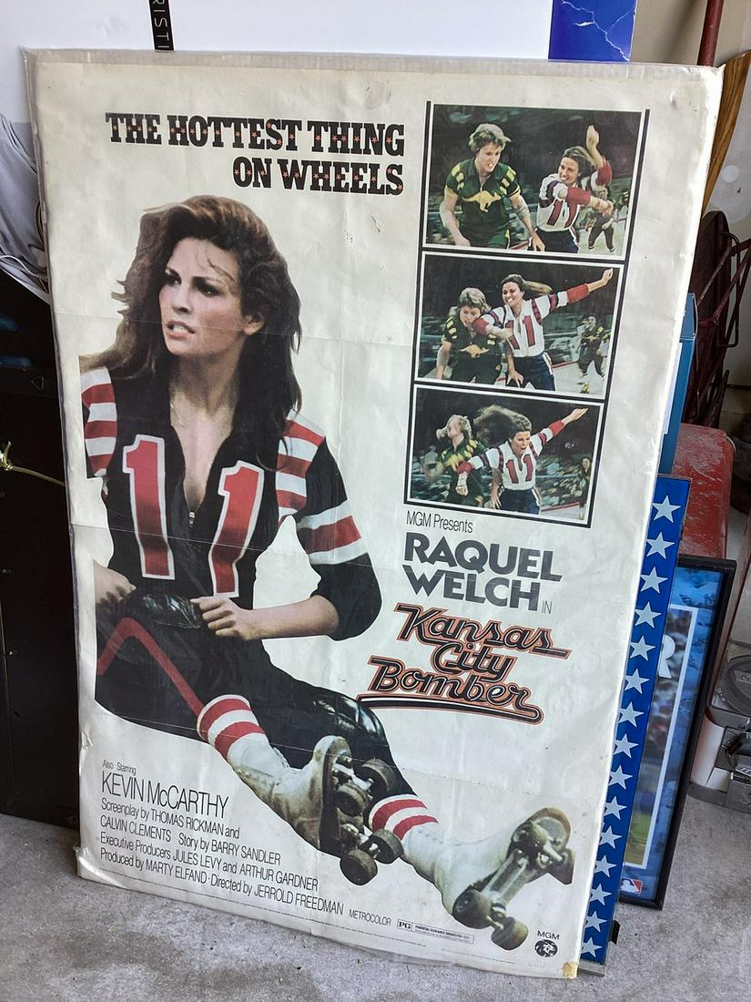 1972 Numbered 72 of 277 Raquel Welch Litho Poster 27"x41" (1 of 1)