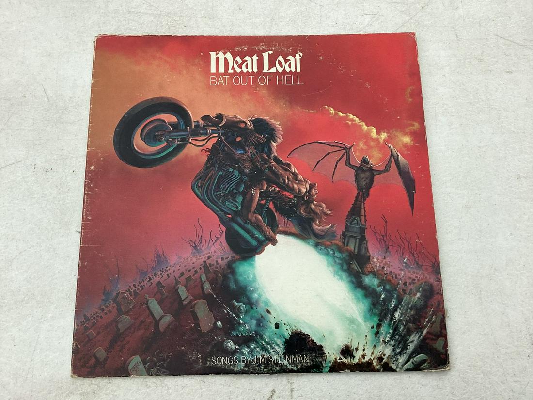 1977 Meatloaf Bat Out of Hell Record: 1977 Meatloaf Bat Out of Hell Record