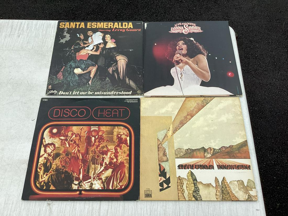 Stevie Wonder, Donna Summer and Disco Records (1 of 1)