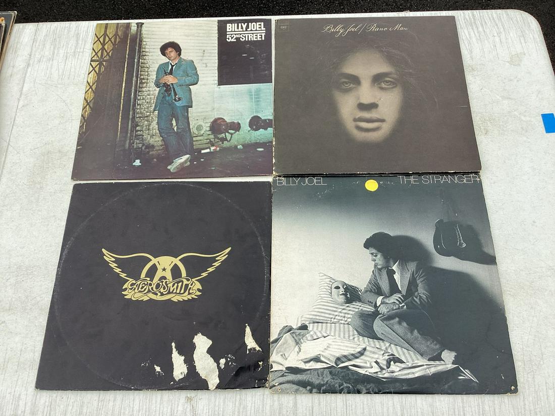 Vintage Billy Joel & Aerosmith Records: Vintage Billy Joel & Aerosmith Records