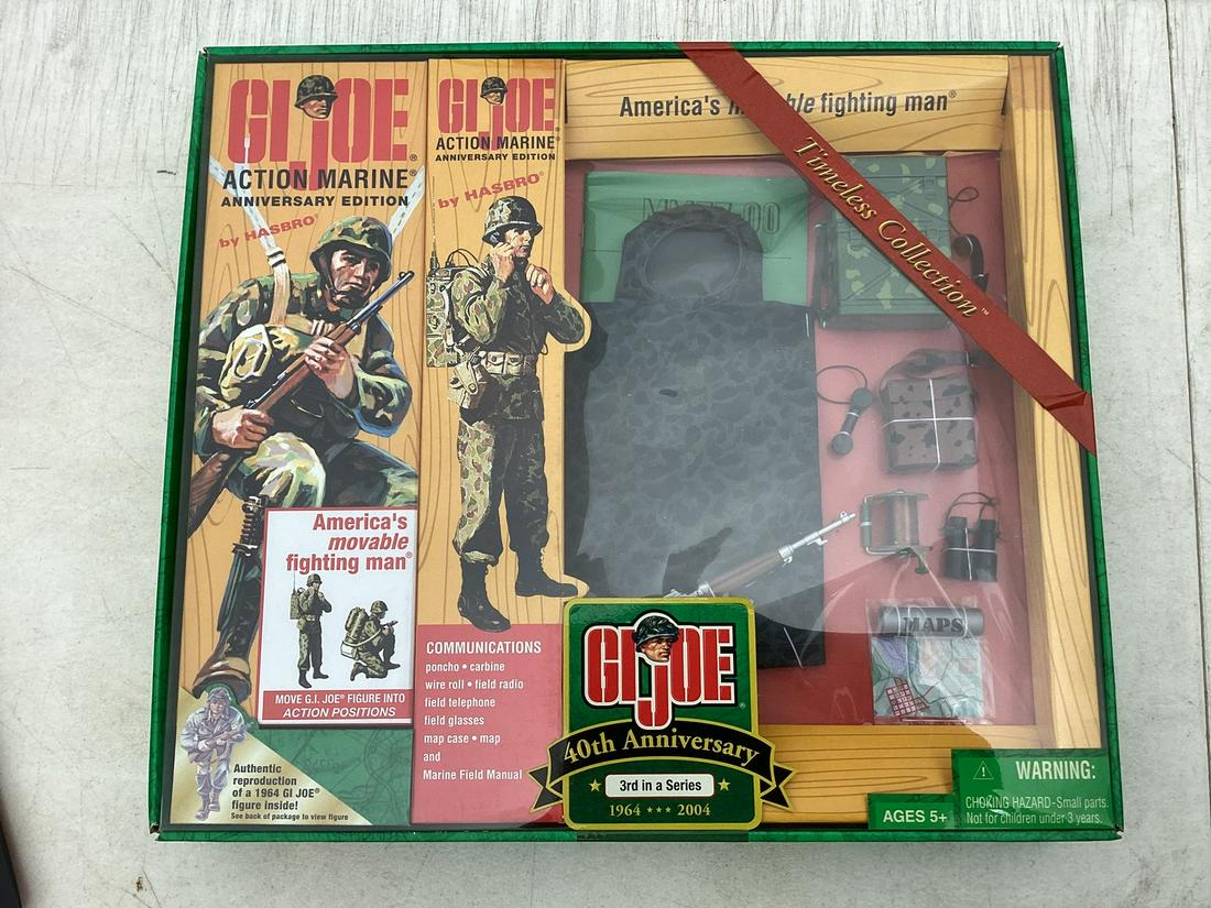 GI Joe Action Marine with Communications Gear 40th Anniversary Edition 3rd in Series (1 of 1)