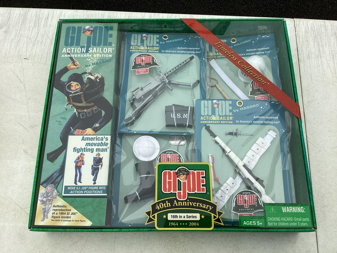 GI Joe Action Sailor with Gear 40th Anniversary Edition 16th in Series (1 of 1)
