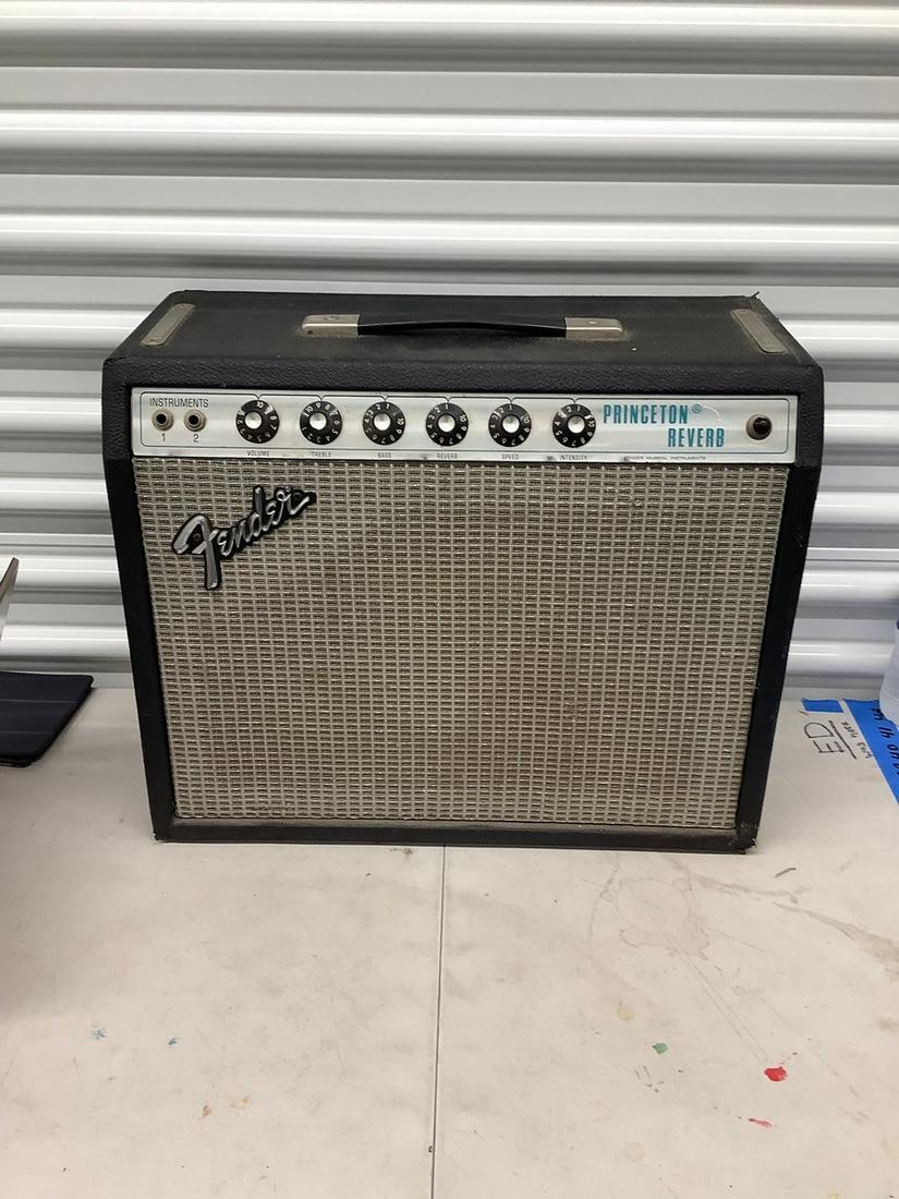 Vintage fender princeton reverb guitar amp: Vintage fender princeton reverb guitar amp