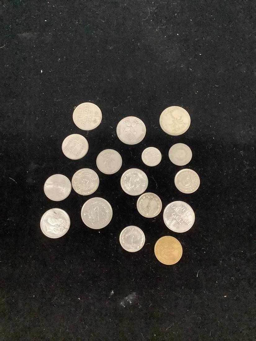 Lot of Foreign Coins Middle Eastern? Turkish?: Lot of Foreign Coins Middle Eastern? Turkish?